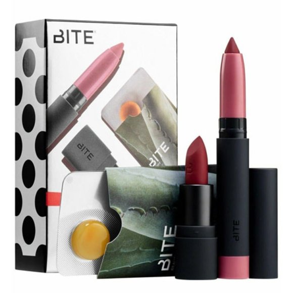 Bite Beauty Other - BITE Sephora Lipstick Lip Balm Scrub Crayon 4 Mini